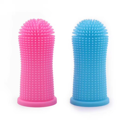 Fingertandborste i silikon